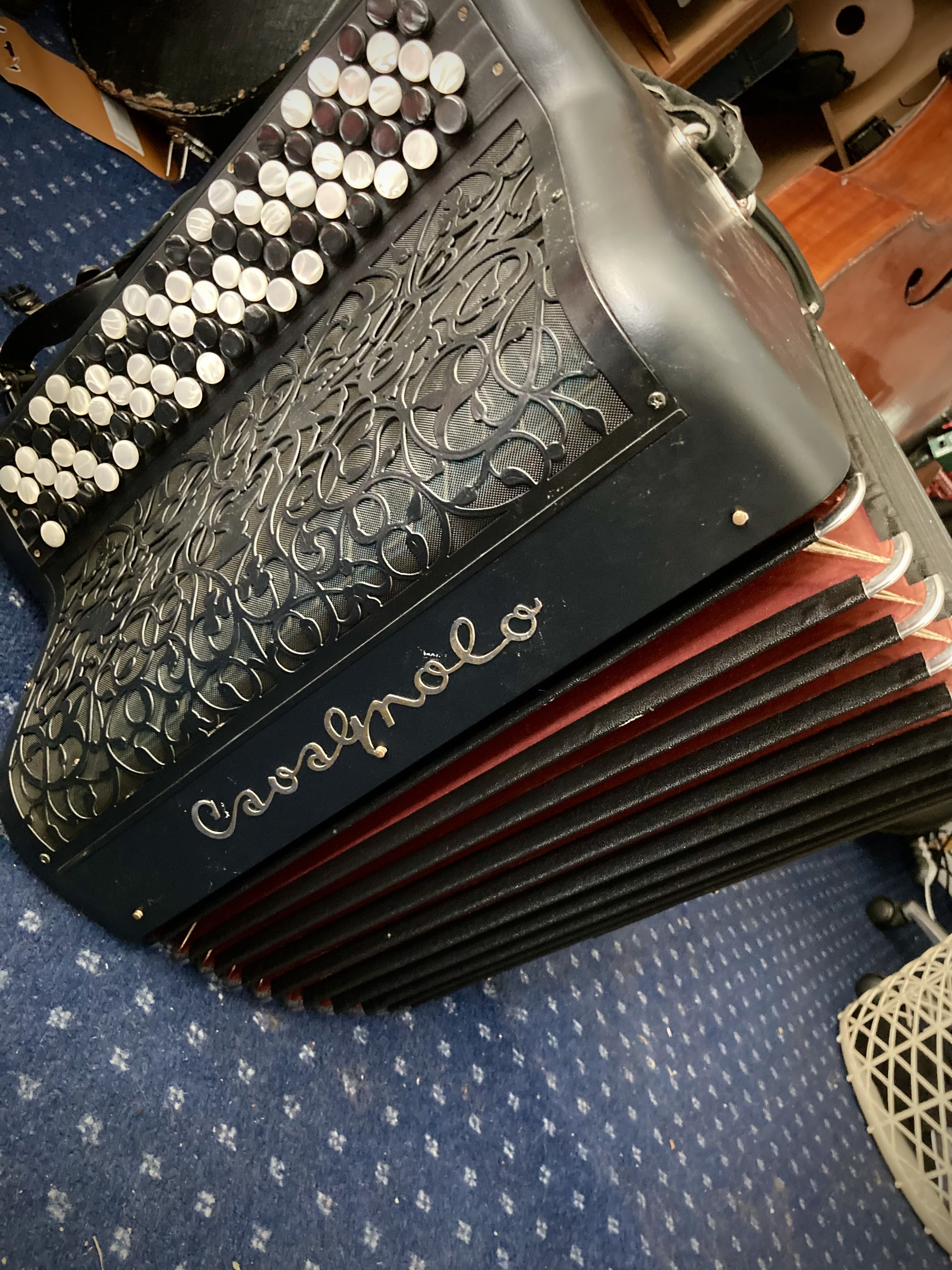 Accordéon chromatique Cavagnolo Vedette 10 